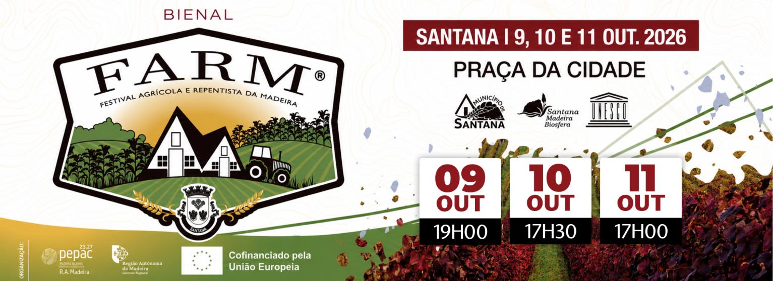 Festival Agrícola e Repentista da Madeira - FARM®️ 2026