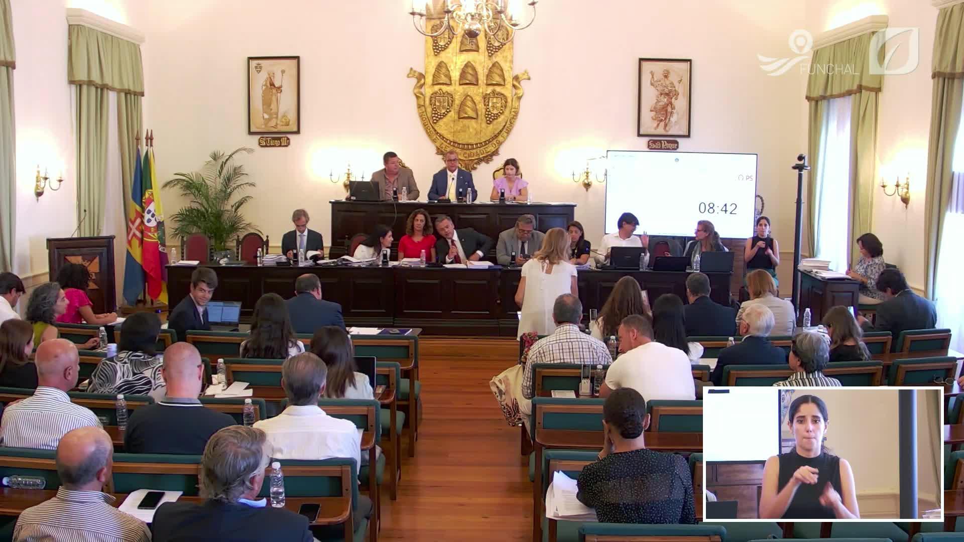 Dia 27 SET. 2023 - Assembleia Municipal - Câmara Municipal do Funchal
