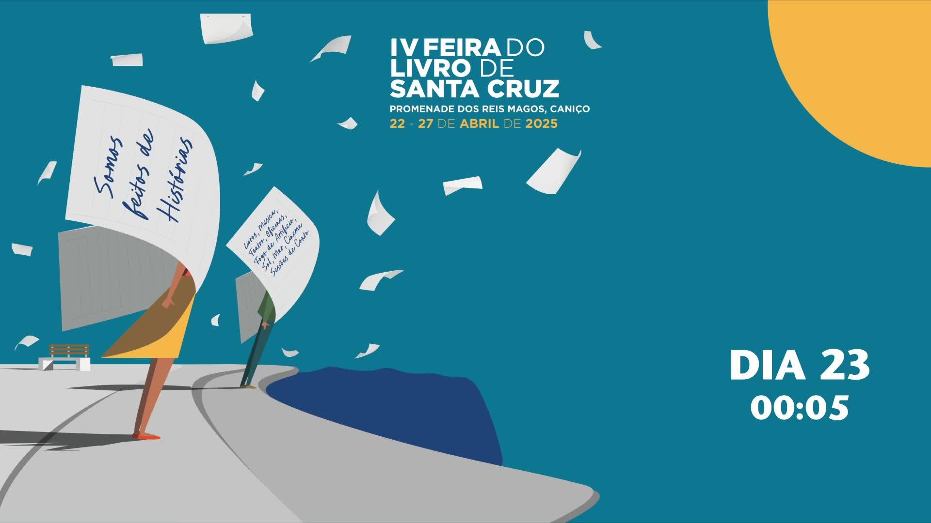 DIA 23 ABR - IV FEIRA DO LIVRO DE SANTA CRUZ